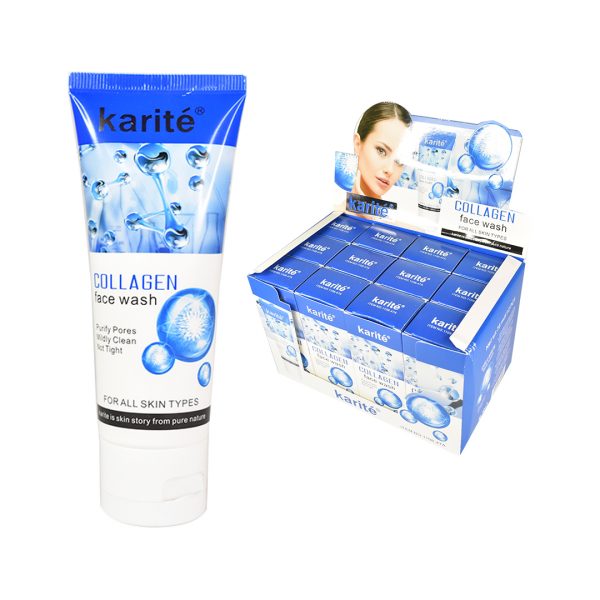 Lavado facial con colageno para todo tipo de piel
