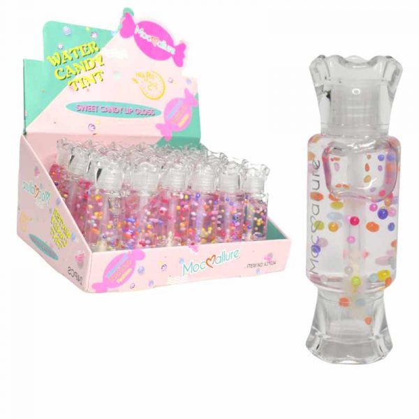 Brillo para labios water candy mocoallure diseño transparente