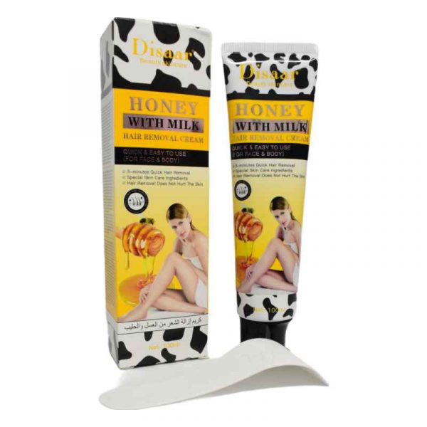 Crema depiladora disaar de miel con leche 100ml