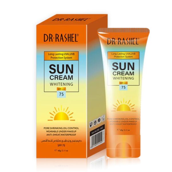 Protector solar blanqueadora con protección UVB 75 spf Dr Rashel