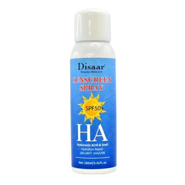 Bloqueador solar en spray con acido hialurónico Disaar