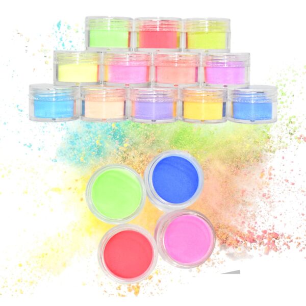 Acrílico kiss beauty multicolores y colores nude uv gel LOTE 1