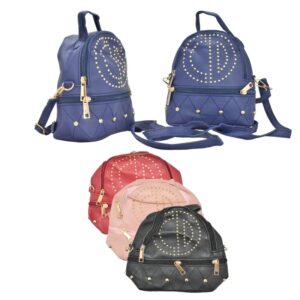 Mini Mochila Con Diseños Y Colores Surtidos