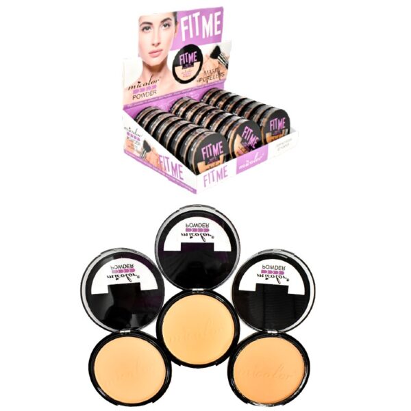 Polvo Compacto Matte Micolor Fit Me LOTE2