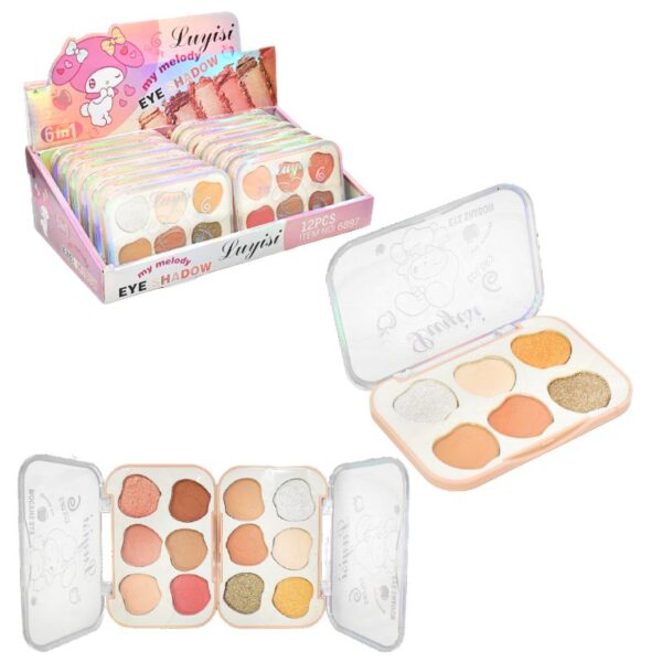 Paleta De Sombras Luyisi Surtidas de 18,60