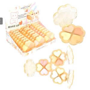 Paleta De 4 correctores Mecow Presentacion Flor