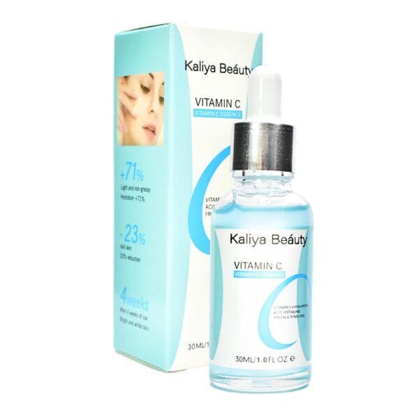 Suero Facial Antiarrugas Kaliya Beauty De Vitamina C Y Acido Hialuronico 30 Ml