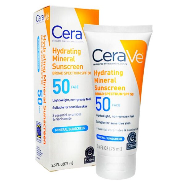 Protector Hidratante 50 SPF Caja Naranja 75ML Presentación Grande LOTE2