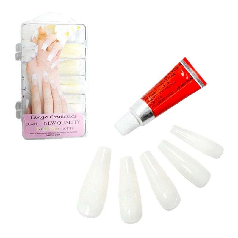 Set de 100 tips de uñas Tango Cosmetics surtidos LT2 - Imagen 13