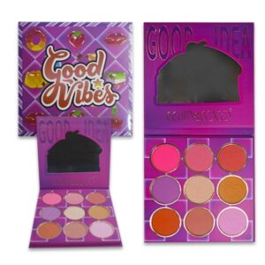 Paleta de Sombras de 9 Colores Good Vibes Kevin & Coco