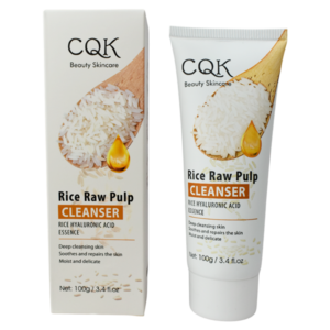 Limpiador Facial Cqk De Extracto De Arroz 100G