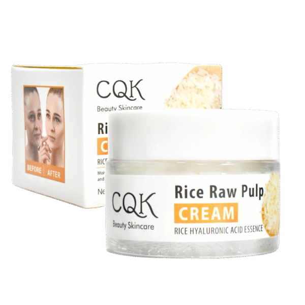 Crema Facial De Arroz Marca Cqk 50G