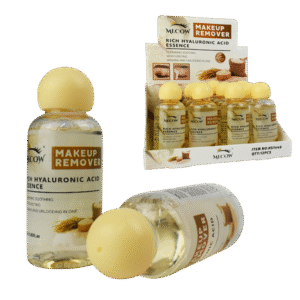 Removedor de maquillaje con esencia de arroz y acido hialuronico MECOW 80ML