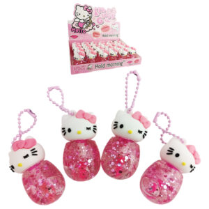 Brillo Labial Liquido con Gloss en presentación Hello Kitty de Hold Morning