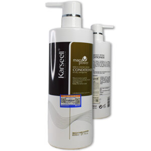 Acondicionar Reparador Esencia de Macadamia para cabello seco y dañado KARSSELL 800ml Lote 2