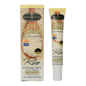 Crema para los Ojos con Extracto de Arroz Hidratante AM y PM 25Ml Aichun Beauty