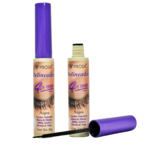 Delineador color negro con tapa morada prosa 10g Lote 1